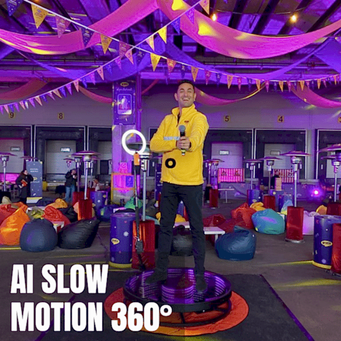 AI Slow Motion 360°