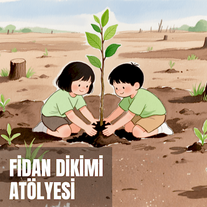 Çocuklar için Fidan Dikimi Aktivitesi
