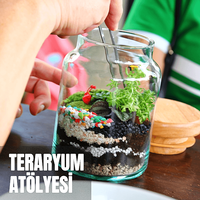Çocuklar için Teraryum Atölyesi