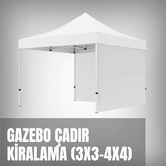 Gazebo Çadır Kiralama