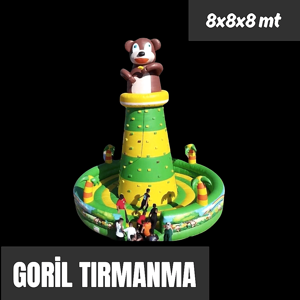 Goril Tırmanma Duvarı Parkuru