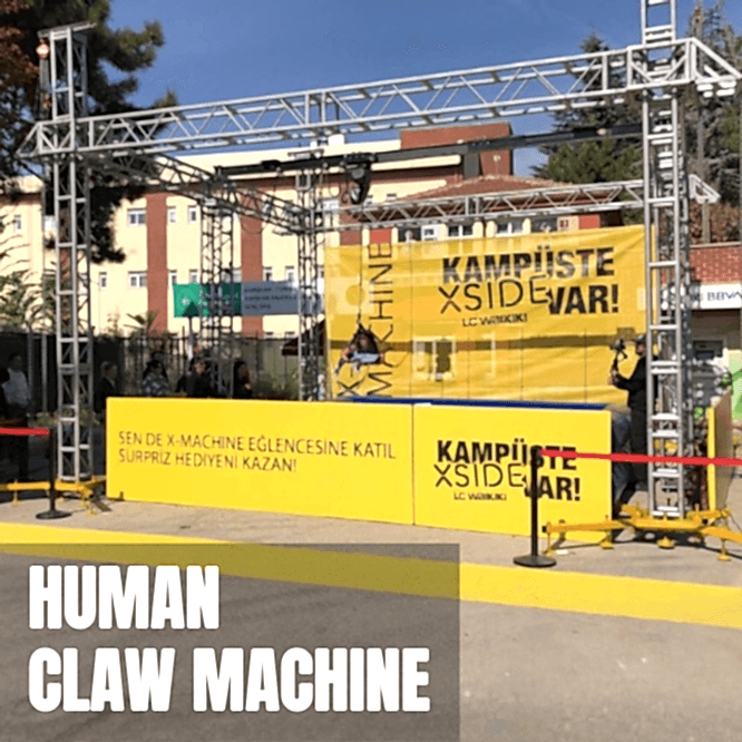 Human Claw Machine