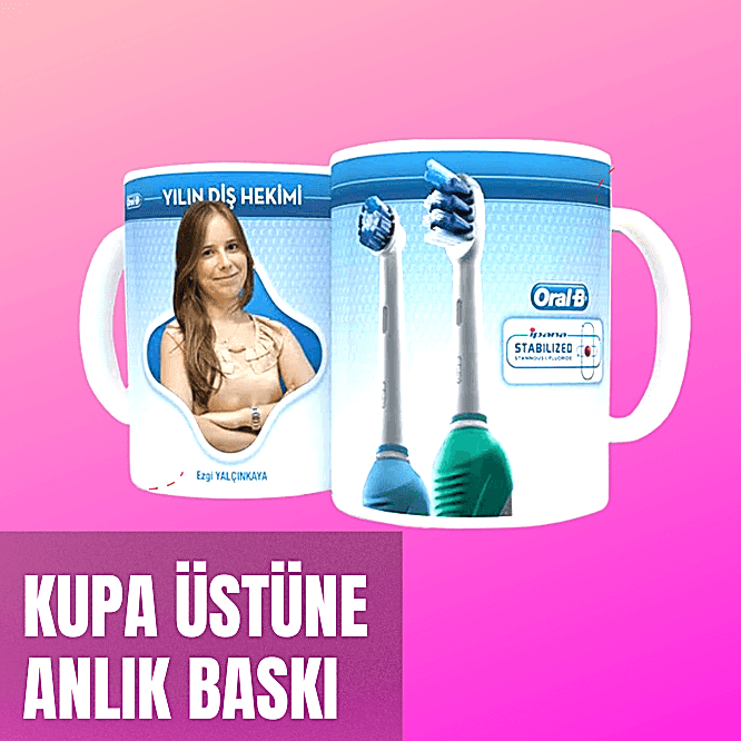 Kupa Üstüne Foto Baskı