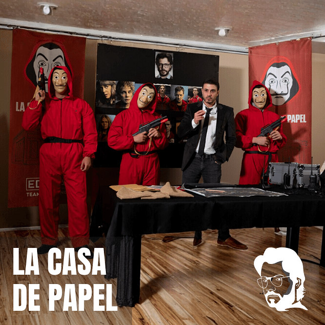 La Casa De Papel Takım Aktiviteleri