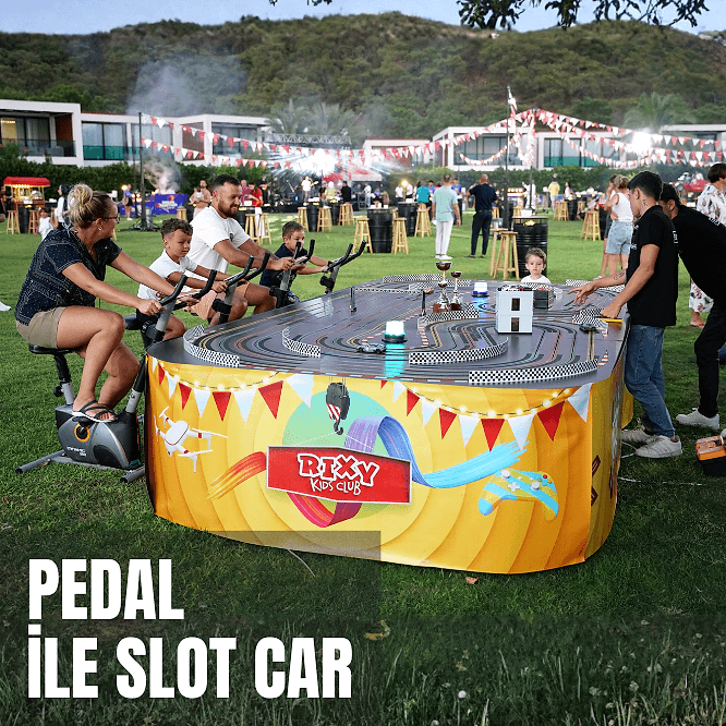 Pedal ile Slot Car