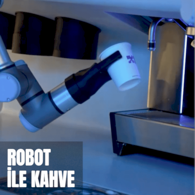 Robot ile Kahve