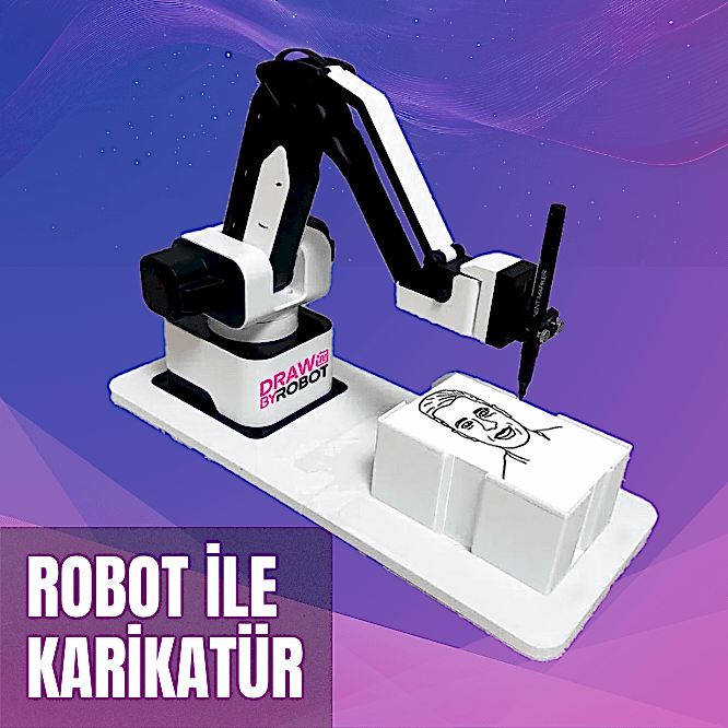 Robot ile Karikatür