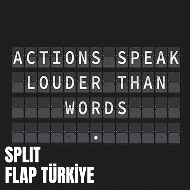 Split Flap Türkiye