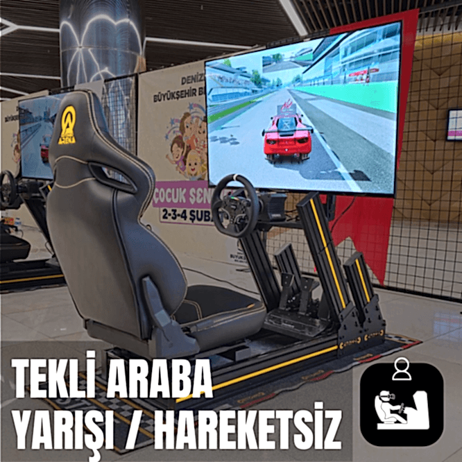 Tekli Yarış Simülatörü - Hareketsiz