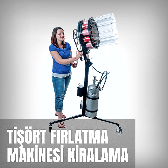 Tişört Fırlatma Makinesi Kiralama