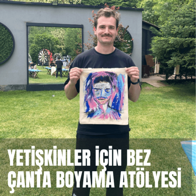 Yetişkinler İçin Bez Çanta Boyama Atölyesi