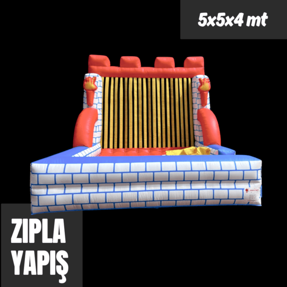 Zıpla Yapış Şişme Parkuru